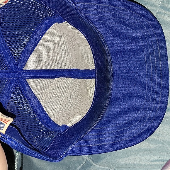 VTG 80S 90S NEW YORK METS MADE IN USA SNAPBACK MLB CAP - Picture 9 of 14